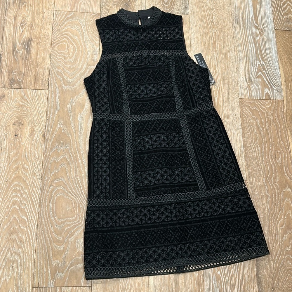 NWT Topshop Velvet Dress - Picture 5 of 11